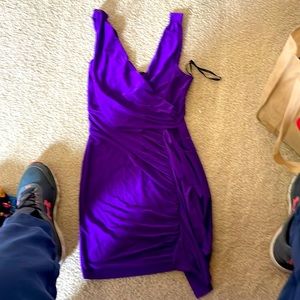 Windsor, classy dress, purple, small